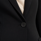 Seamless Slim Blazer — notch lapel and button detail
