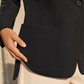Seamless Slim Blazer — rounded patch pocket detail
